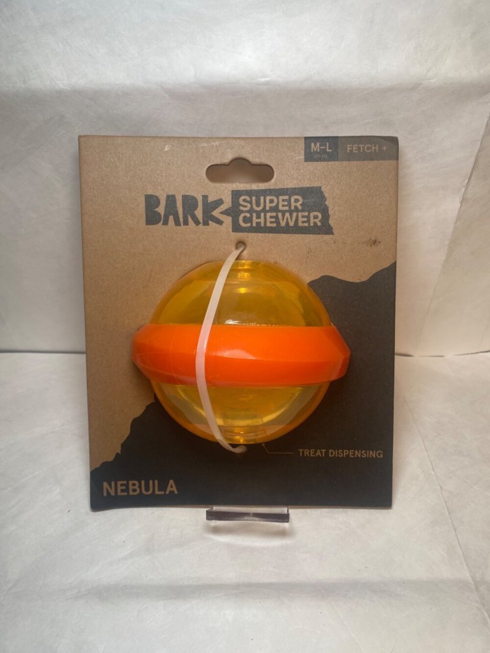 BARK Super Chewer Nebula Treat Dispensing Dog Toy M-L New